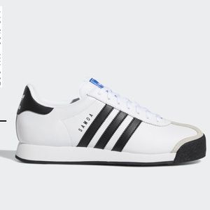 Adidas White and Black Samoa size 7, men’s
